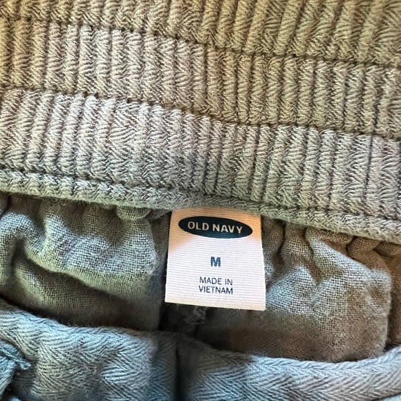 Set Of Two Pair Old Navy Pull On Shorts. Blue and Camel. Super Soft! Super Cute! - Picture 5 of 6